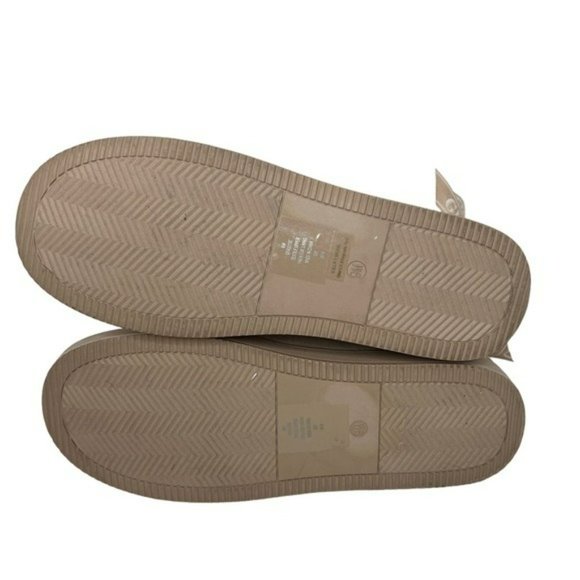 Guess Allyse Sand Logo Bow Suede Faux Fur Mid Calf Winter Boots Size 9M - Picture 8 of 16